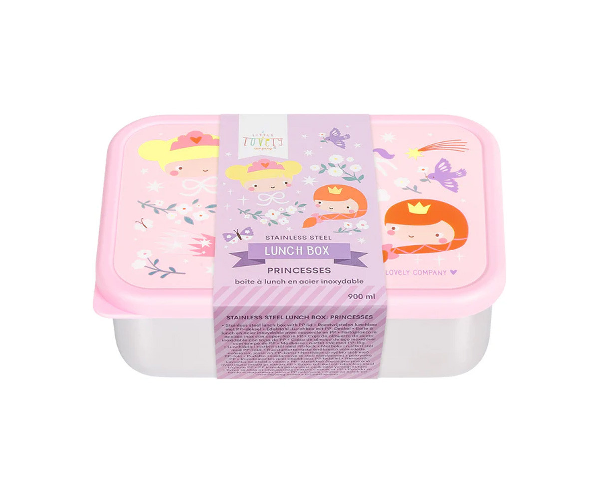 Caja Almuerzo Acero Princesas