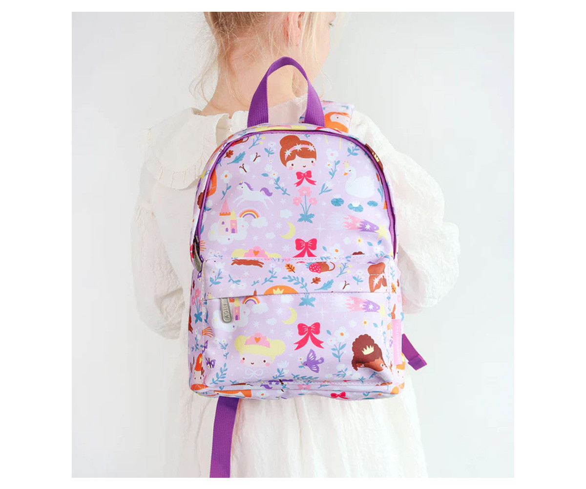 Mochila Infantil Mini Princesas Personalizable