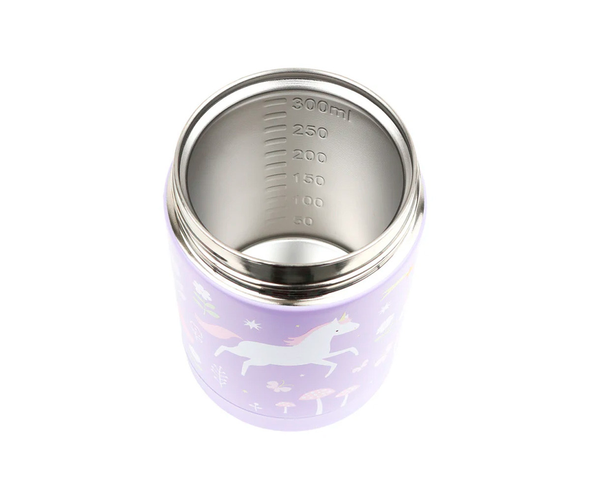 Termo Sólidos Acero Inoxidable Unicorns Dreams 300ml