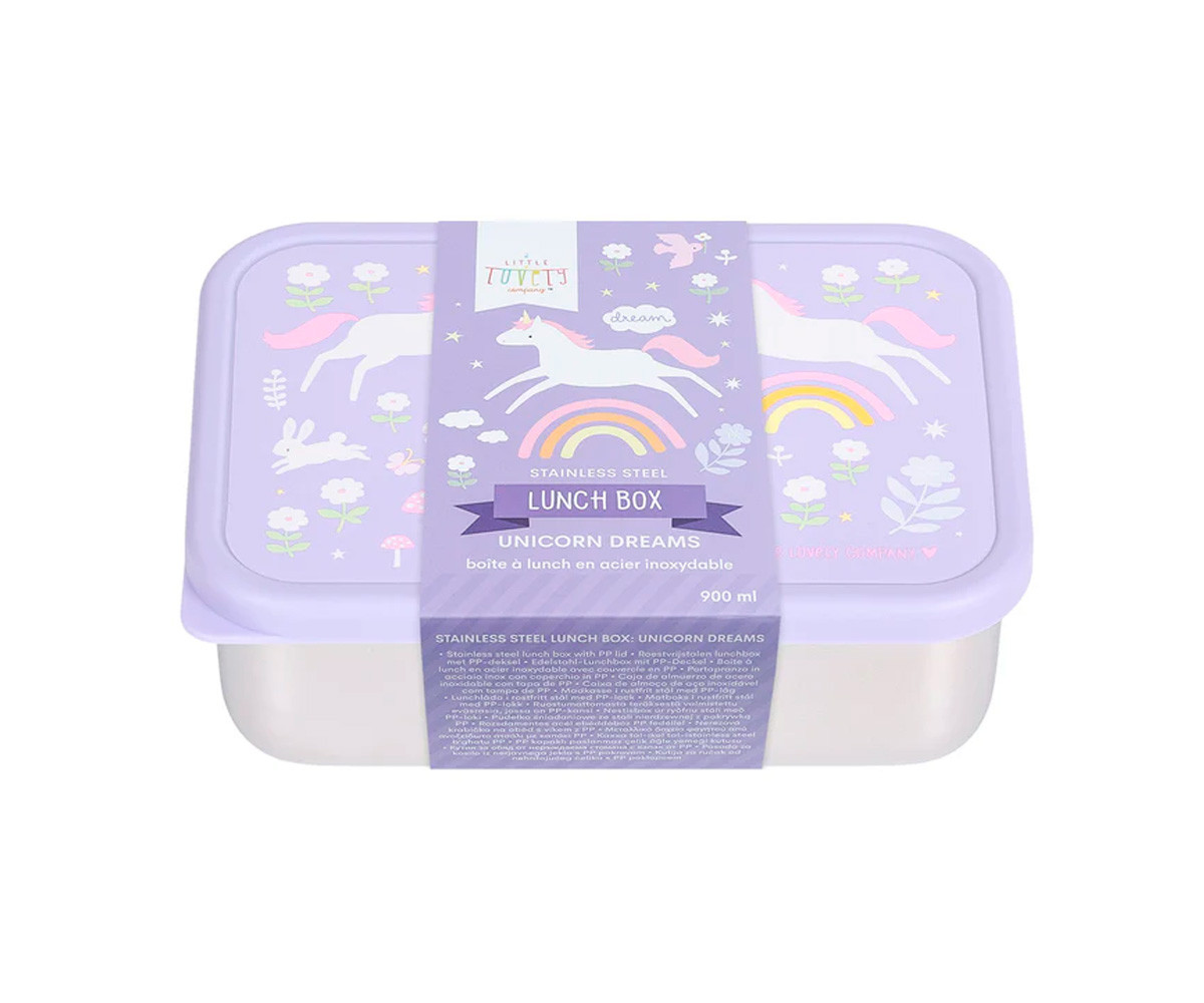 Caja Almuerzo Acero Unicorn Dreams