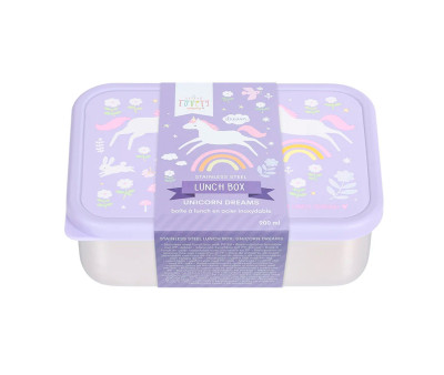 Caja Almuerzo Acero Unicorn Dreams