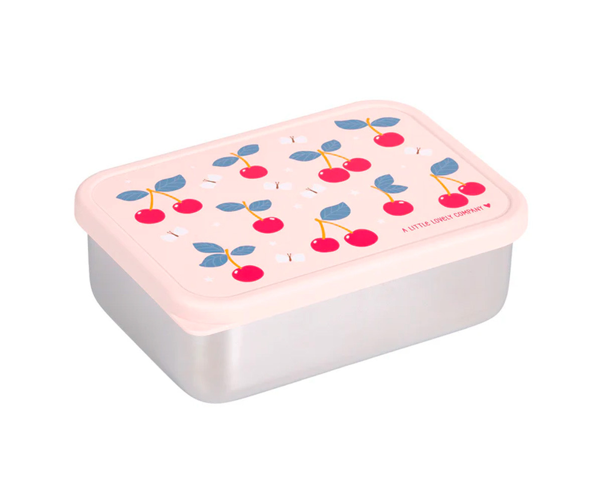 Caja Almuerzo Acero Cherries