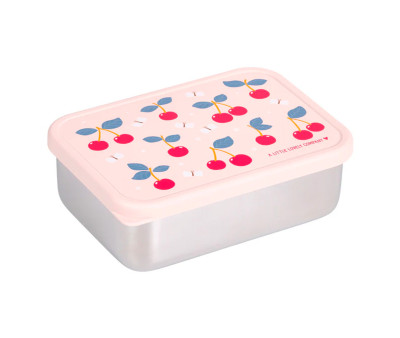 Caja Almuerzo Acero Cherries