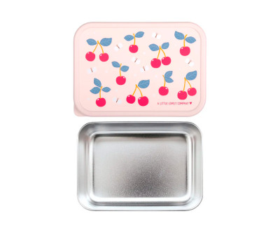 Caja Almuerzo Acero Cherries