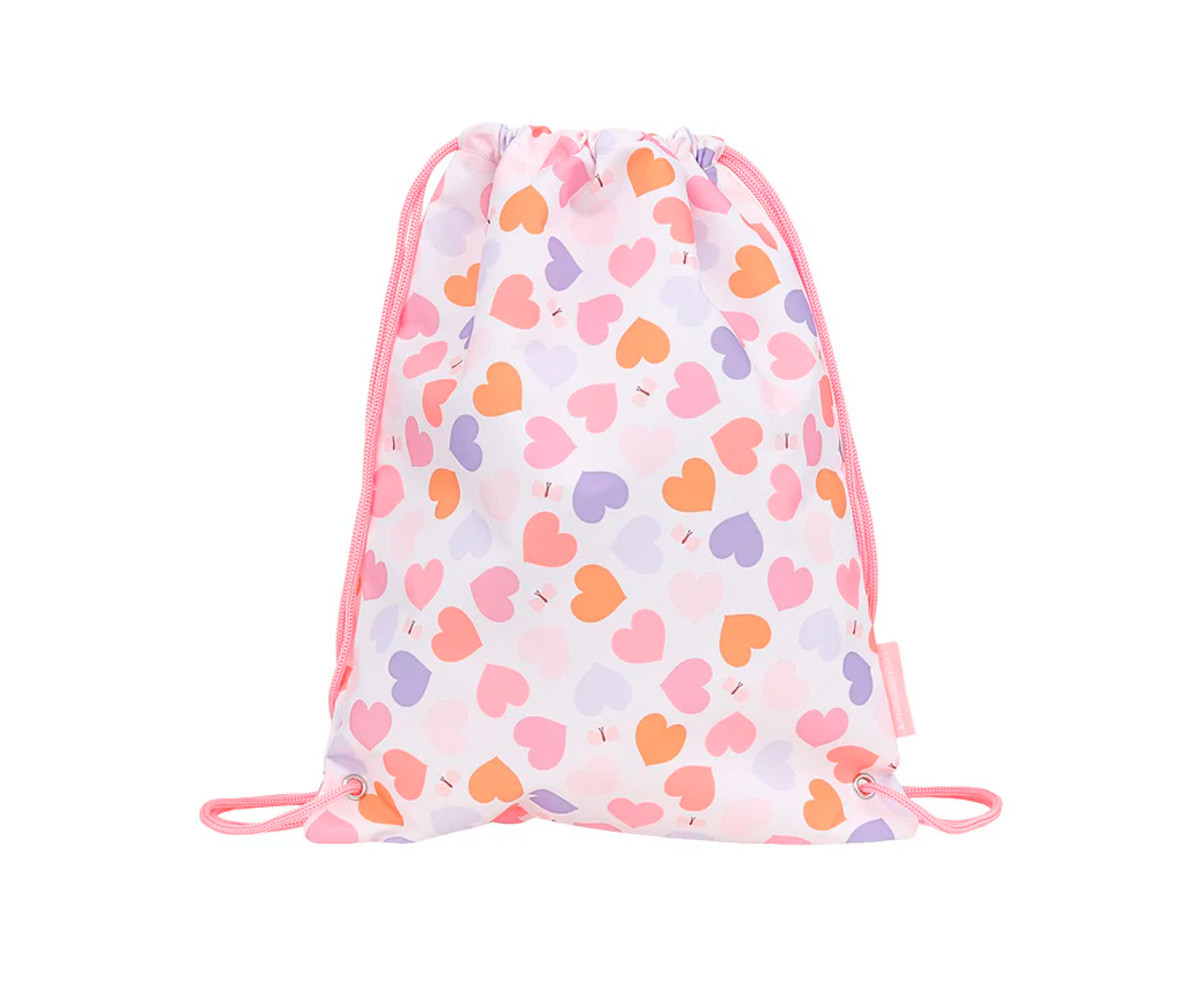 Mochila Saco Corazones Personalizable