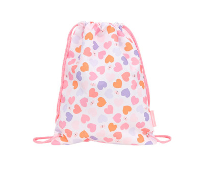 Mochila Saco Corazones Personalizable