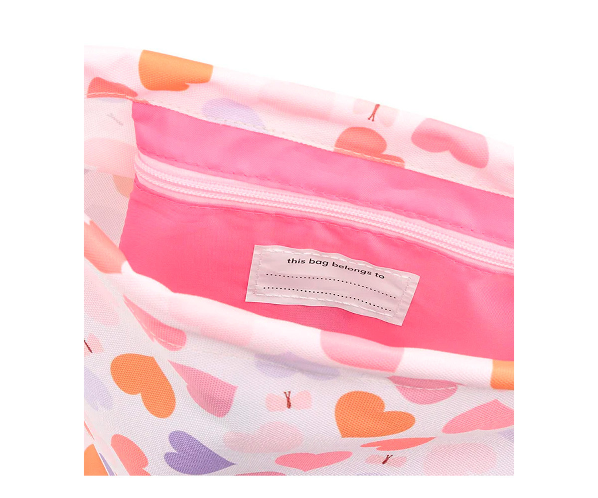 Mochila Saco Corazones Personalizable