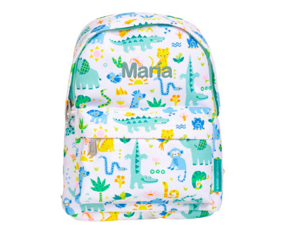 Mochila Infantil Mini Jungle Personalizable