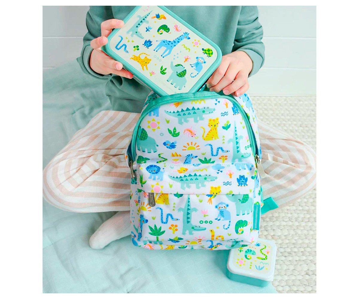 Mochila Infantil Mini Jungle Personalizable