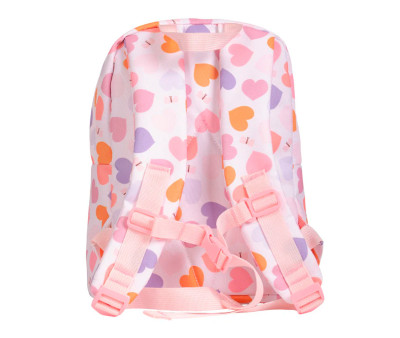 Mochila Infantil Mini Corazones Personalizable