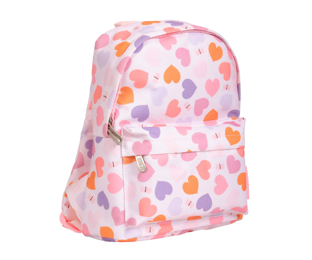 Mochila Infantil Mini Corazones Personalizable