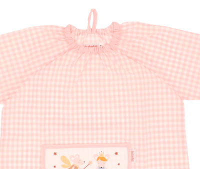 Babi con Bolsillo Central Vichy Mouse Fairies Personalizado