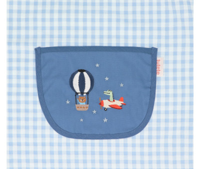 Babi Lola con Bolsillo Central Vichy Planes Personalizable
