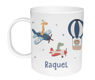 Tazza Plastica Personalizzata Tutete Planes