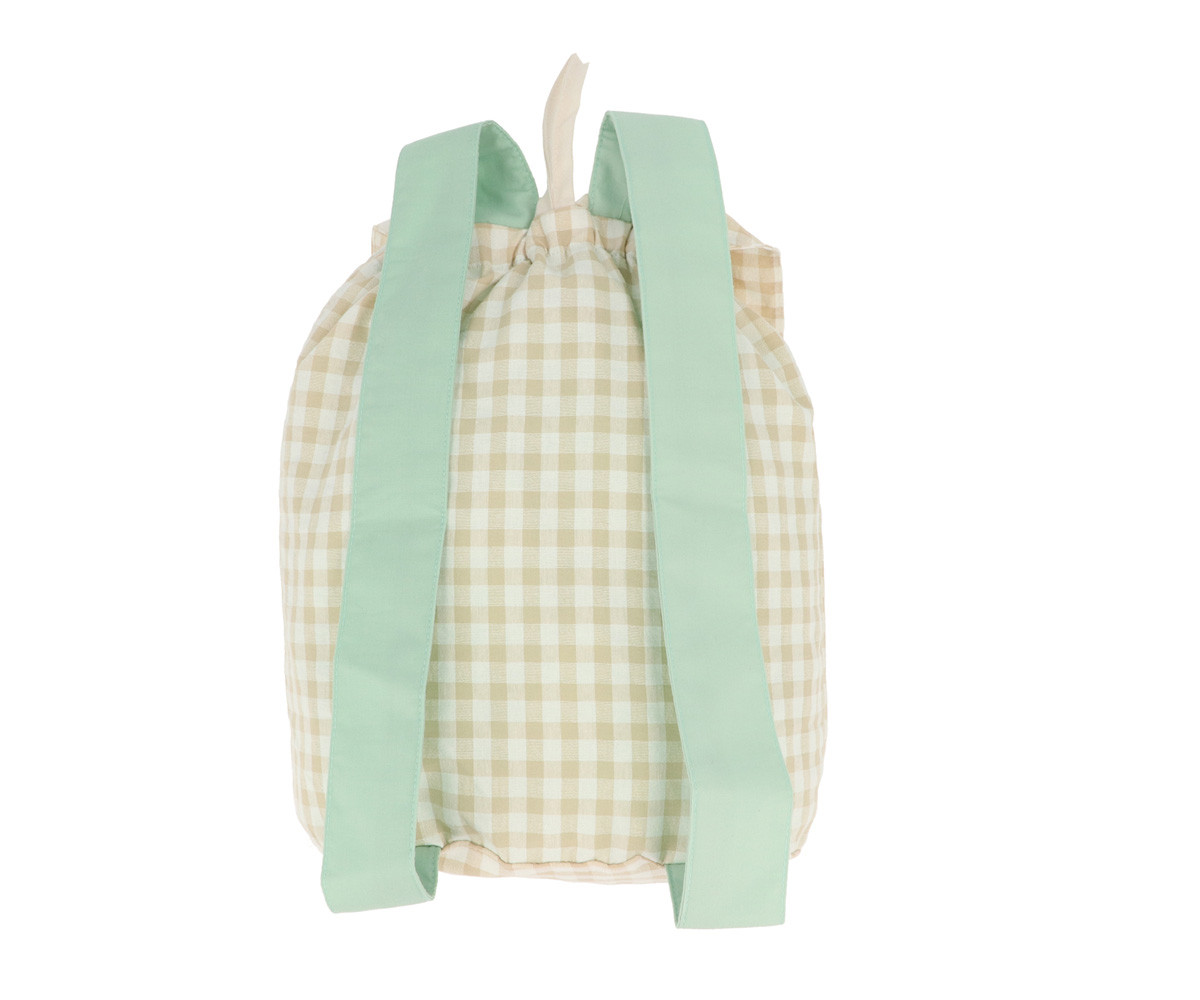 Mochila Pequeña Vichy The Wooden Boy Personalizable
