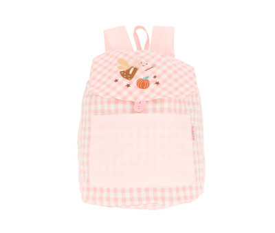 Mochila Pequeña Vichy Mouse Fairies Personalizable