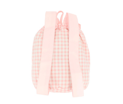 Mochila Pequeña Vichy Mouse Fairies Personalizable