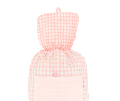 Mochila Pequeña Vichy Mouse Fairies Personalizable