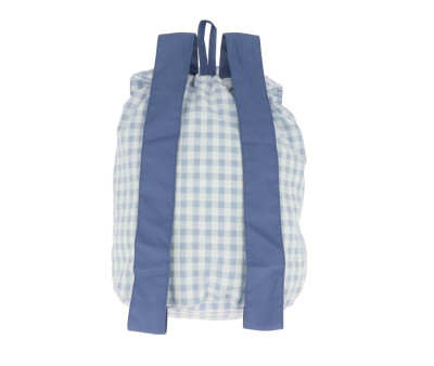 Mochila Pequeña Vichy Planes Personalizable