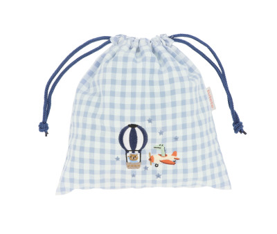 Sacca Merenda Vichy Planes Personalizzabile