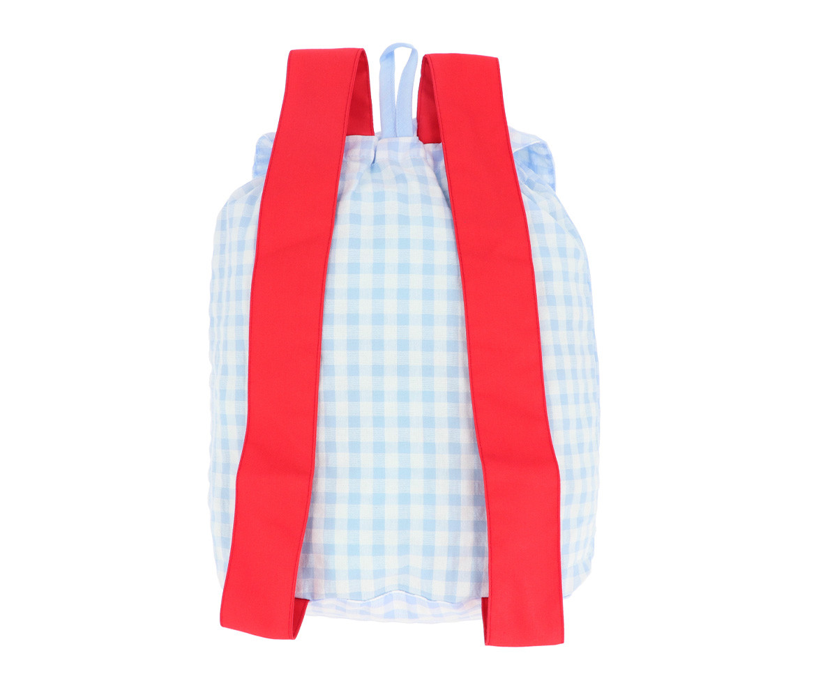 Mochila Pequeña Vichy Circus Show Personalizable