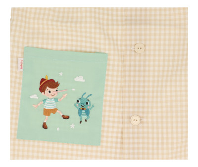 Babi Seber con Botones The Wooden Boy Personalizable