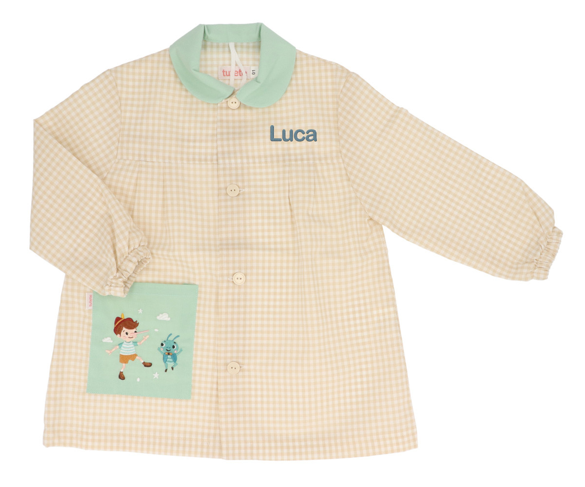 Babi Seber con Botones The Wooden Boy Personalizable
