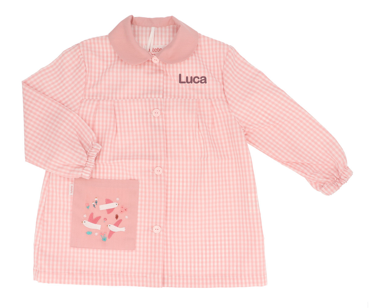 Babi Seber con Botones Blossom Birds Personalizable