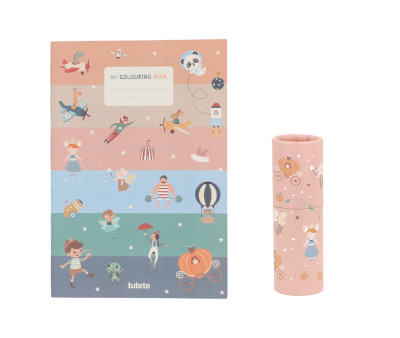 Libretto da Colorare Tutete + Pastelli Mouse Fairies