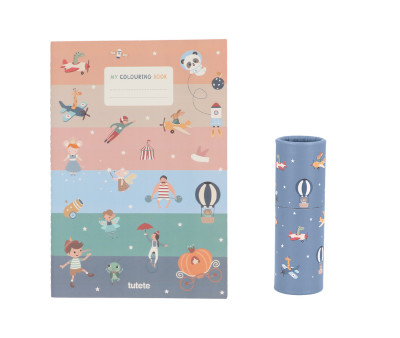 Libretto da Colorare Tutete + Pastelli Planes