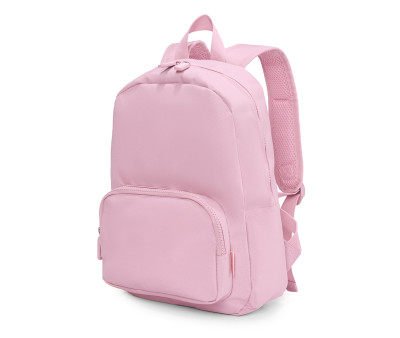 Mochila Solid Color Pink Personalizable