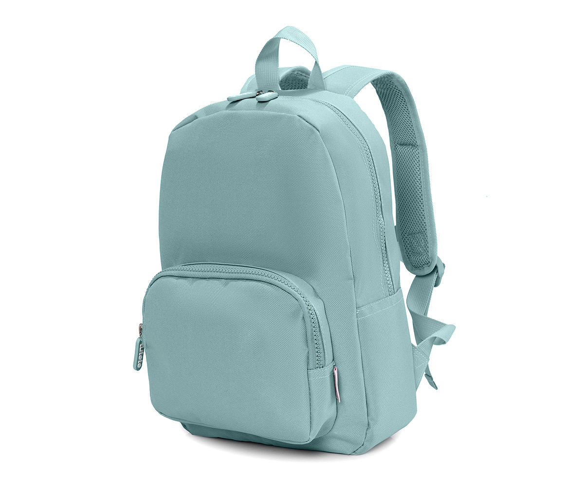 Zaino Solid Color Green Personalizzabile Ricamo