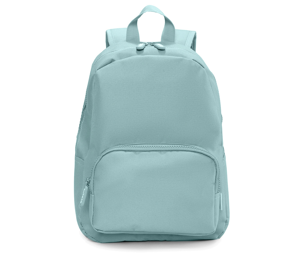 Zaino Solid Color Green Personalizzabile Ricamo
