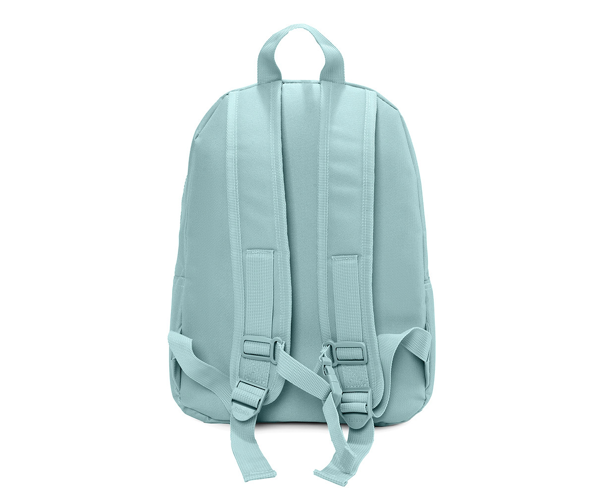 Zaino Solid Color Green Personalizzabile Ricamo