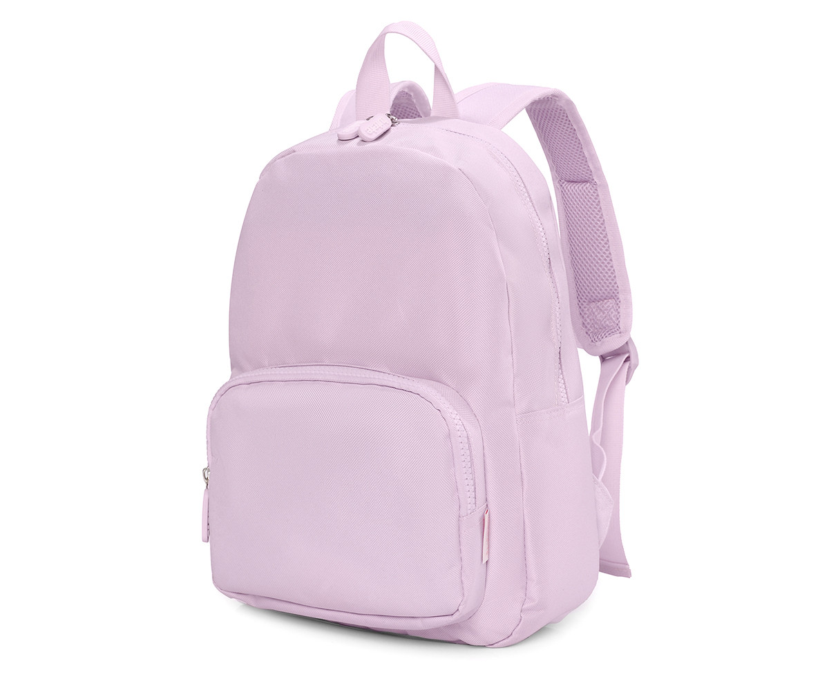 Zaino Solid Color Lavender Personalizzabile Ricamo