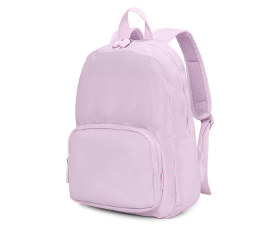 Mochila Solid Color Lavander Personalizable