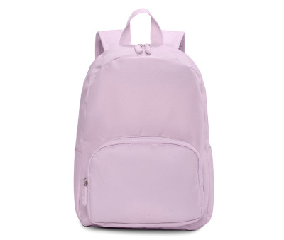 Zaino Solid Color Lavender Personalizzabile Ricamo