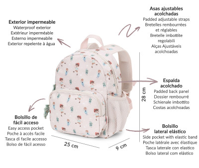 Sac à Dos Maternelle The Wooden Boy Personnalisable