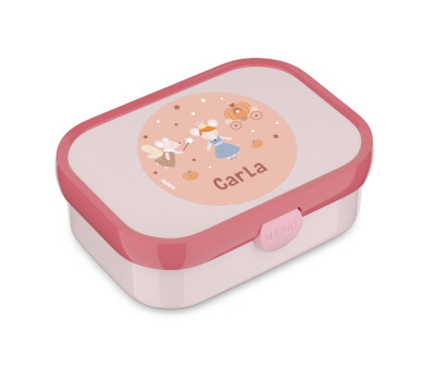 Midi Lunch Box Campus Cool Blue + Etichetta Mouse Fairies Personalizzata