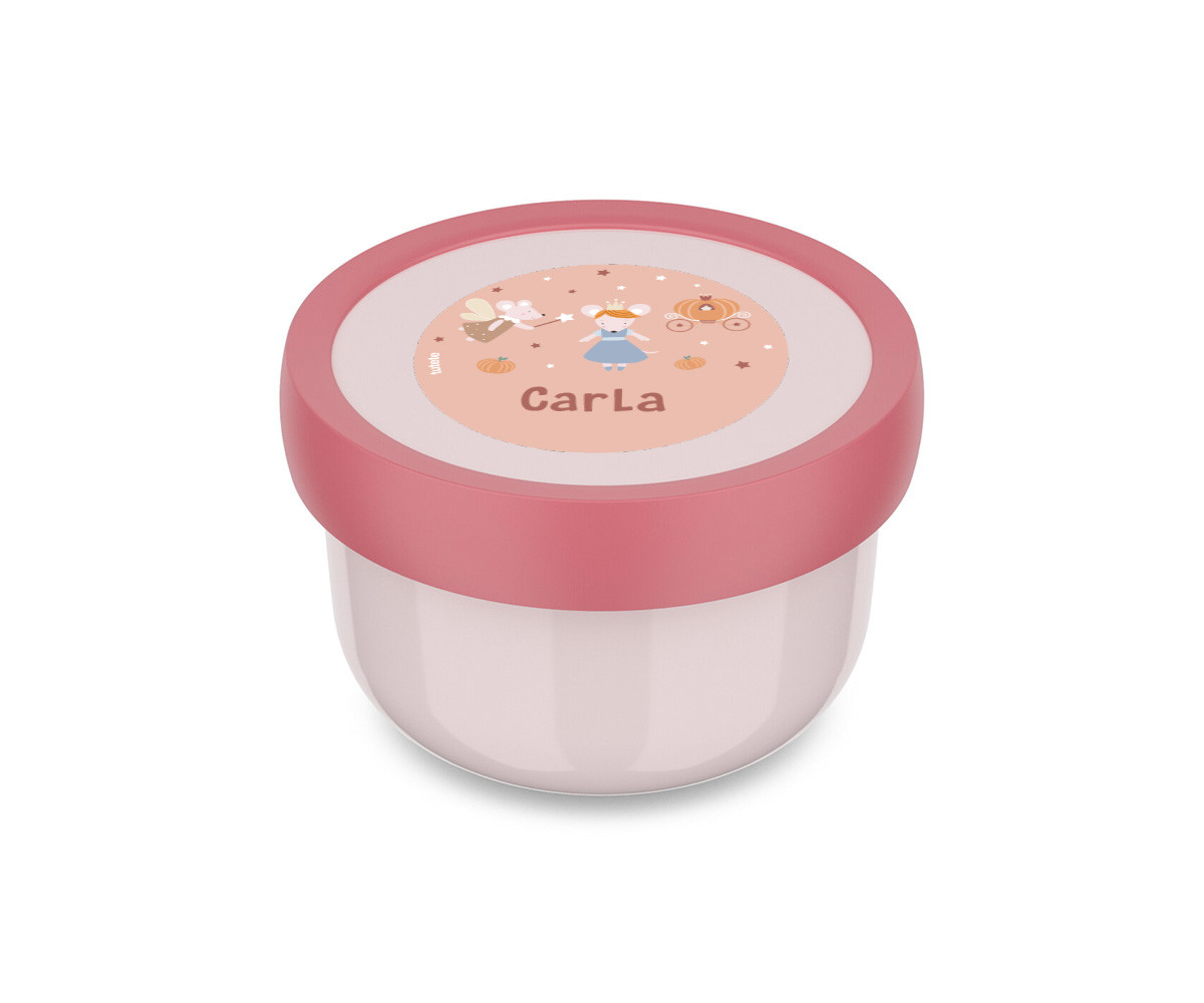 Cajita para Fruta Personalizada Campus Cool Pink Mouse Fairies