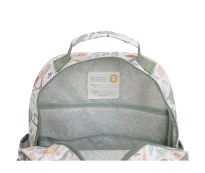 Mochila Mediana Safari Friends Little Dutch Personalizable