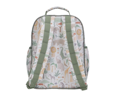 Mochila Mediana Safari Friends Little Dutch Personalizable