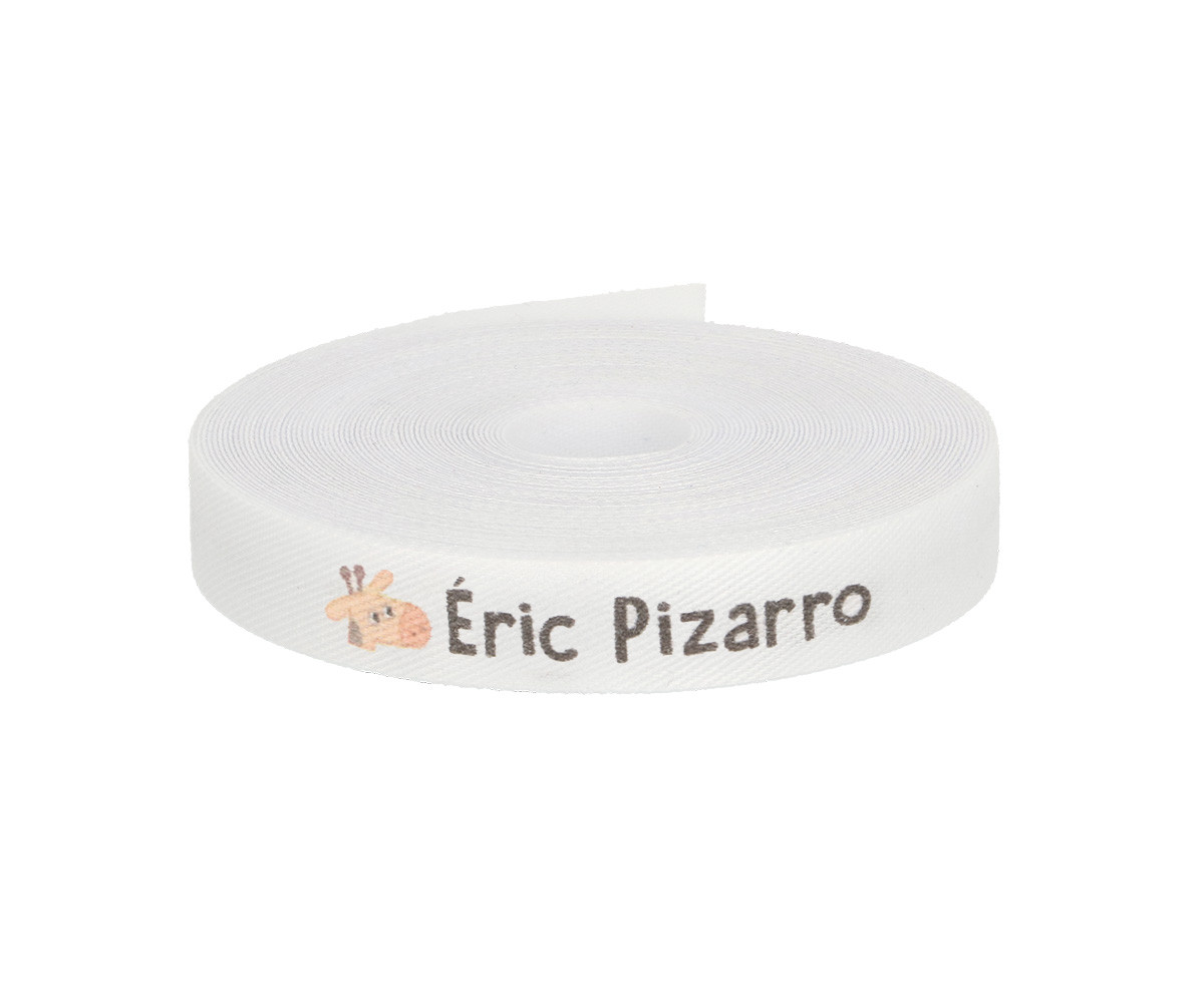 Cinta Marca Prendas Personalizada Girafa