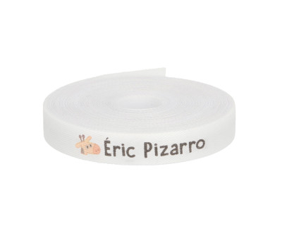 Cinta Marca Prendas Personalizada Girafa