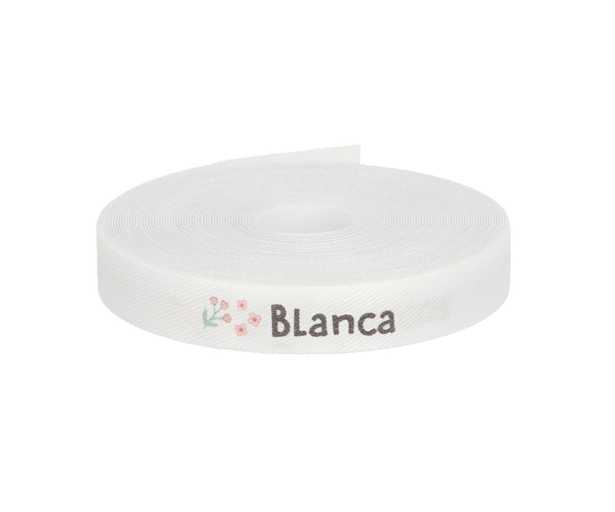 Cinta Marca Prendas Personalizada Flores Blossom