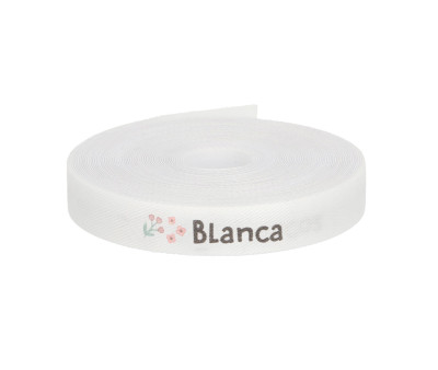 Cinta Marca Prendas Personalizada Flores Blossom