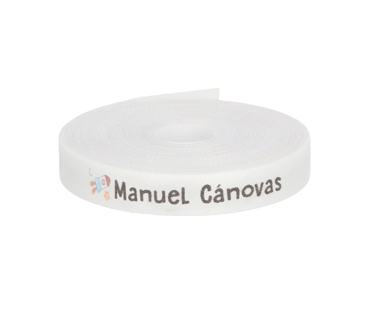 Cinta Marca Prendas Personalizada Nave