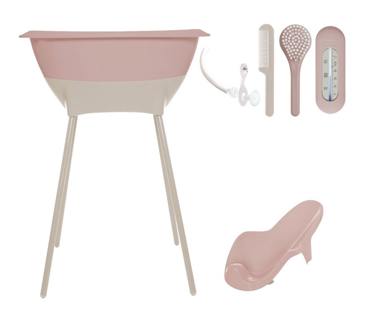 Set de Bañera y Asiento Luma Blush Pink