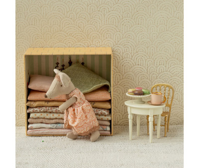 Mesa Auxiliar Vintage para Ratones Off White