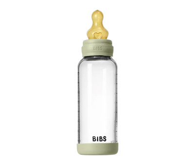 Biberón Cristal BIBS Boheme Sage 240ml